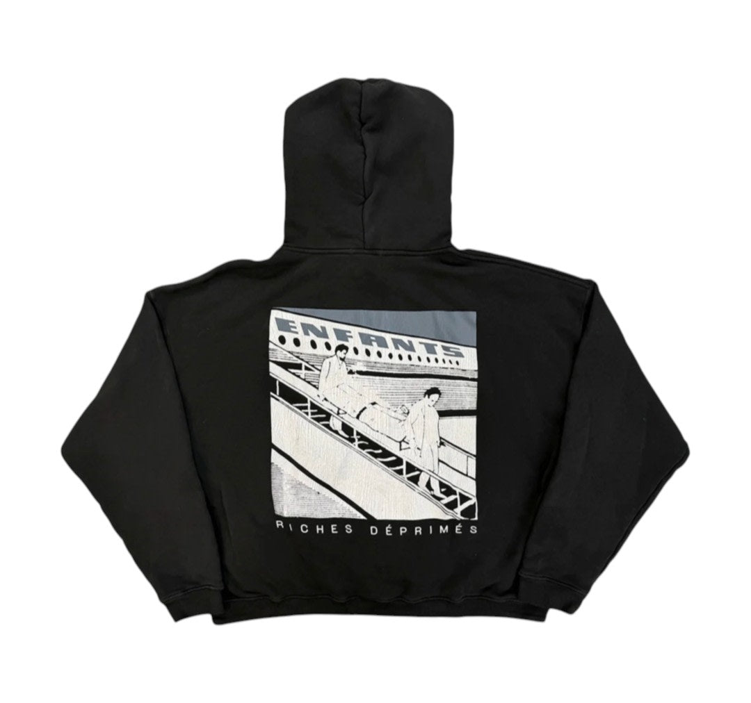 ERD Death In Flight Hoodie Black