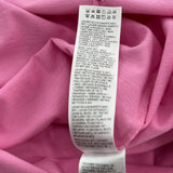 Balenciaga No Logo Printed Large Fit T-Shirt Pink