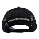 Chrome Hearts FUCK Letter Patch Trucker Cap Black