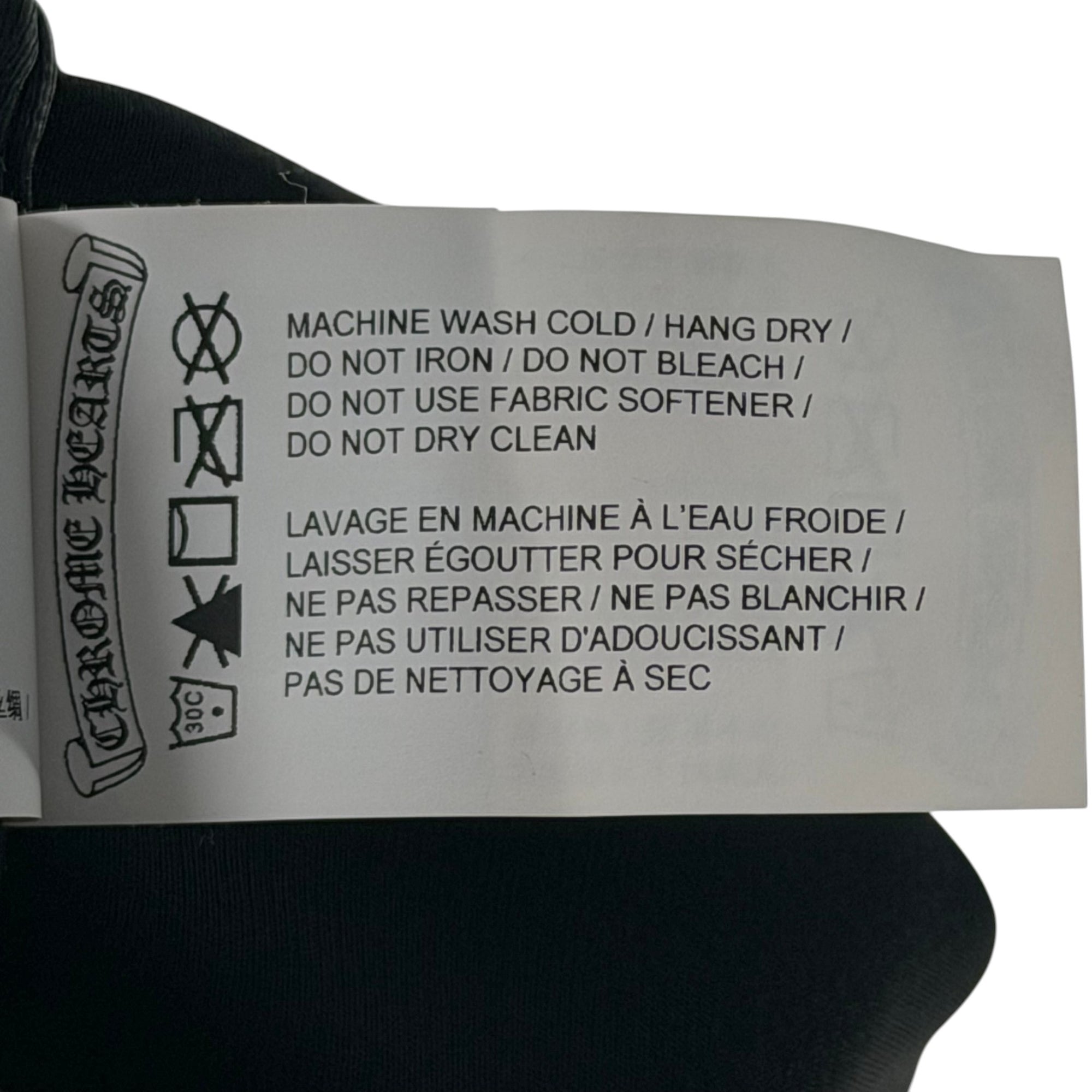 Chrome Hearts Mesh Track Graphic Print Jacket Black