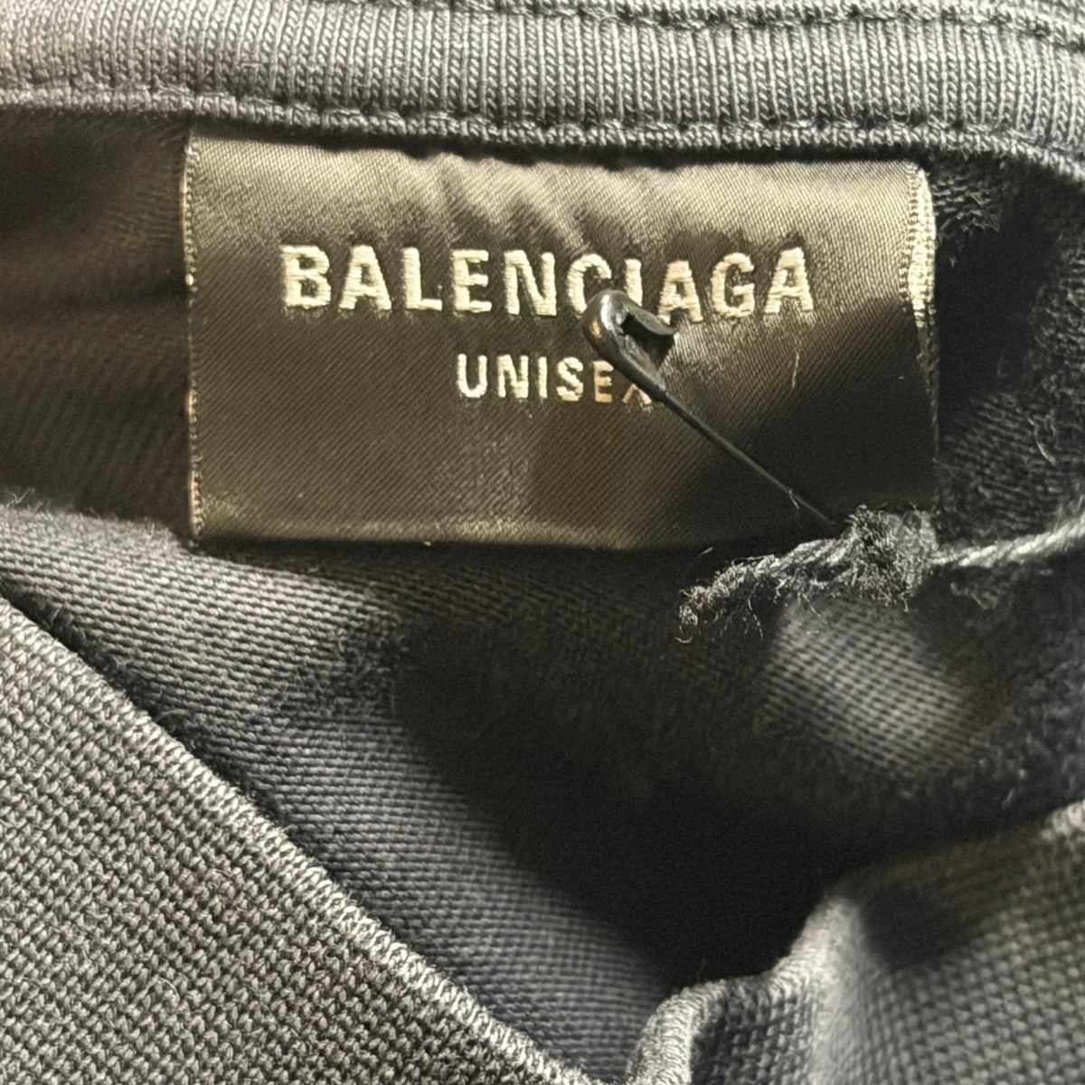 Balenciaga Off Shore Long Sleeve Shirt Faded Black Red