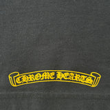 Chrome Hearts V89 Dagger L/S Tee Navy & Yellow