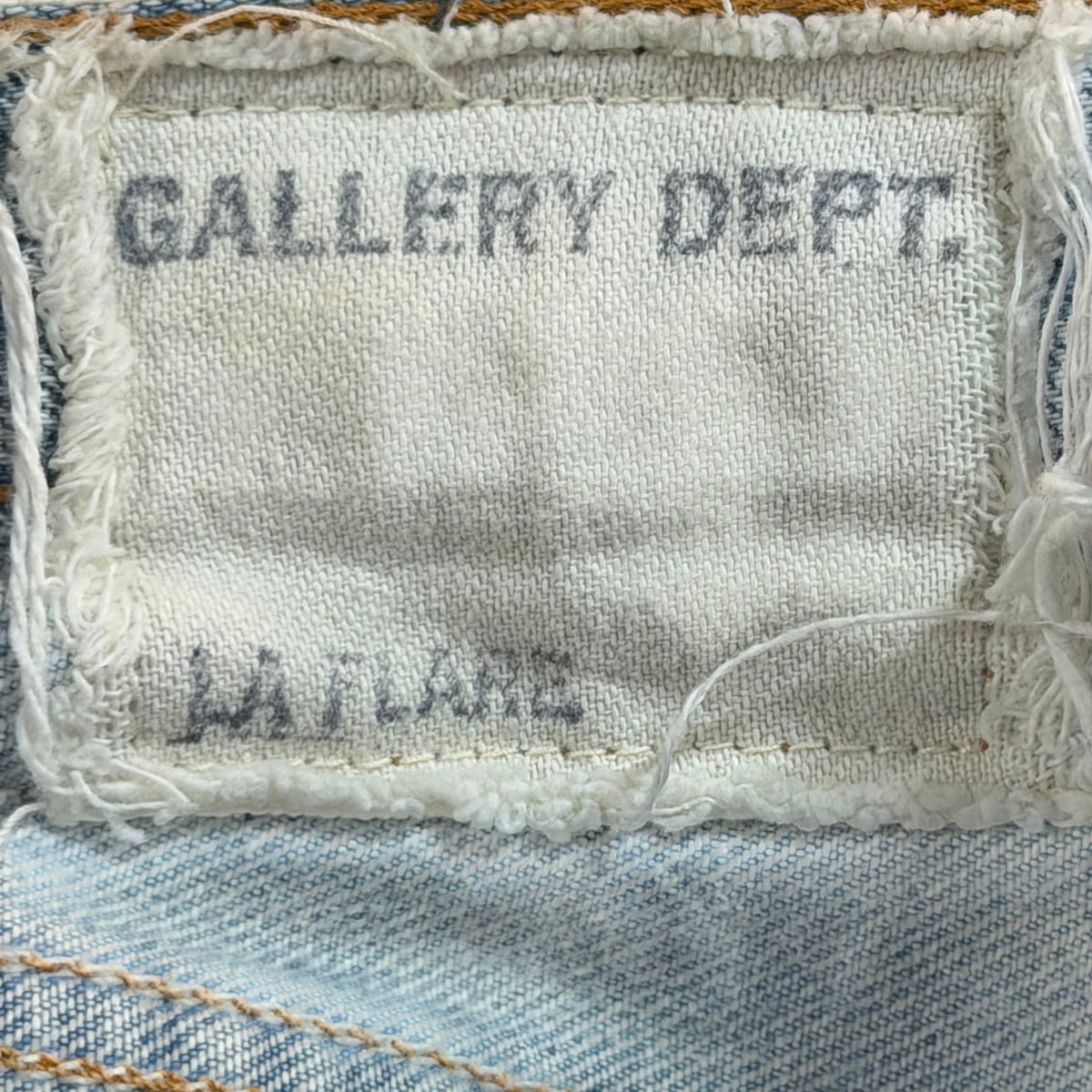 Gallery Dept. Denim Patch Jeans Blue