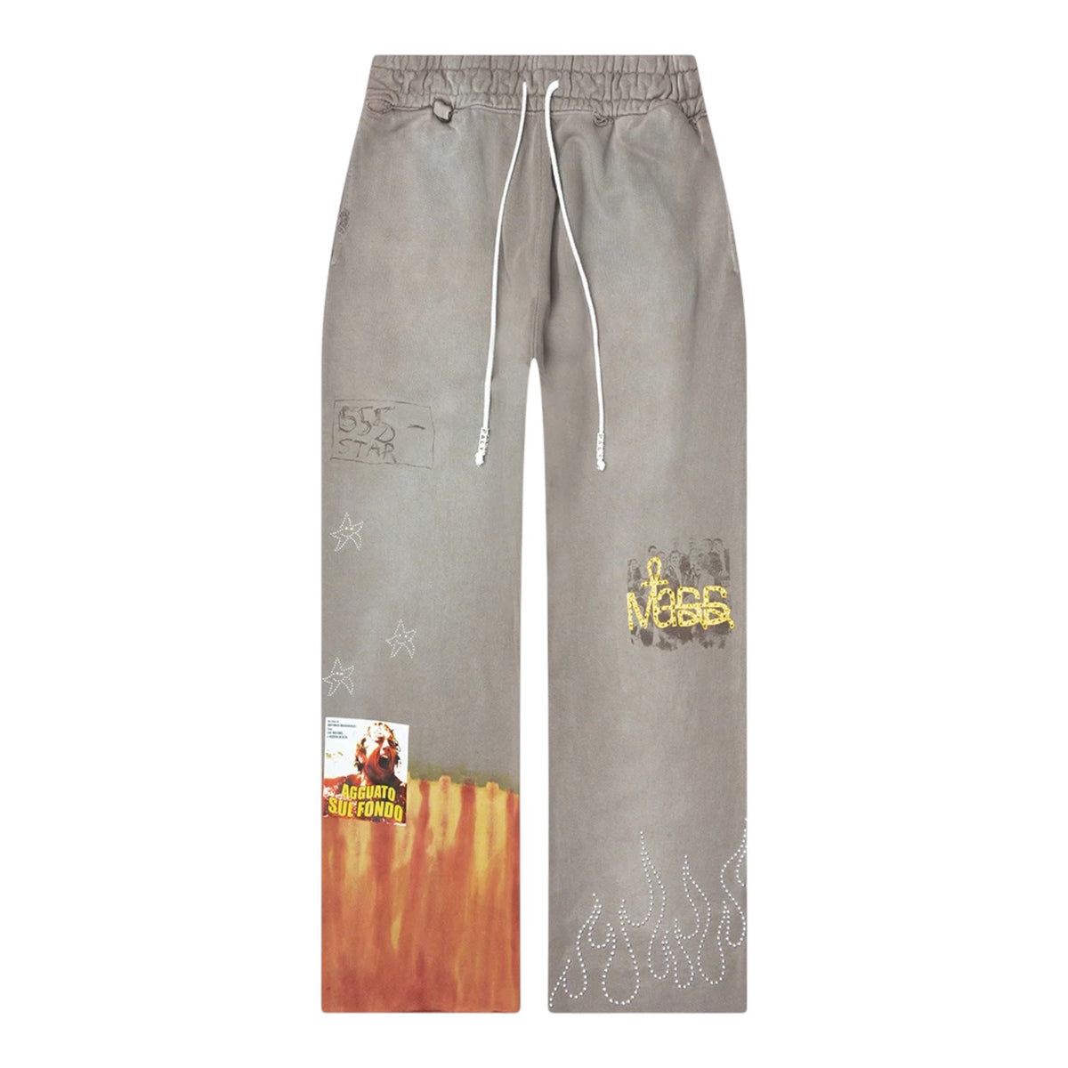 Paly Hollywood Mass Sweatpants Brown