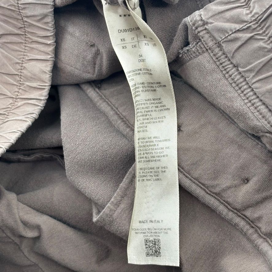 Rick Owens Berlin Pants Dust Grey