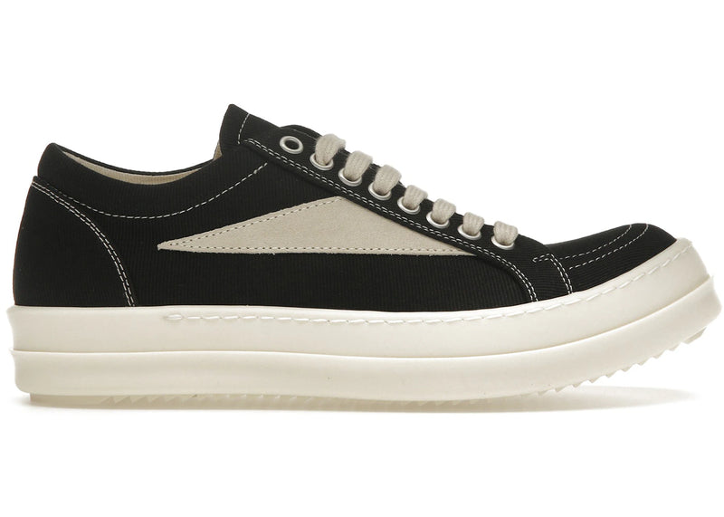 Rick Owens Wmns DRKSHDW Vintage Sneaker Black Milk