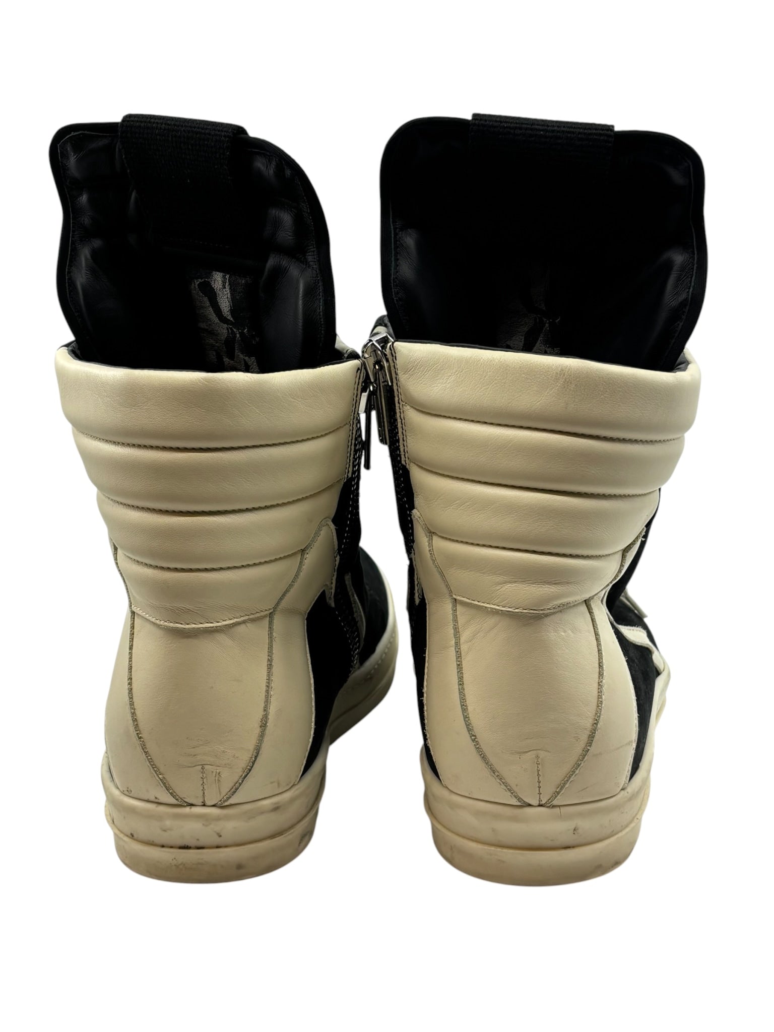 Rick Owens Geobasket Black Milk
