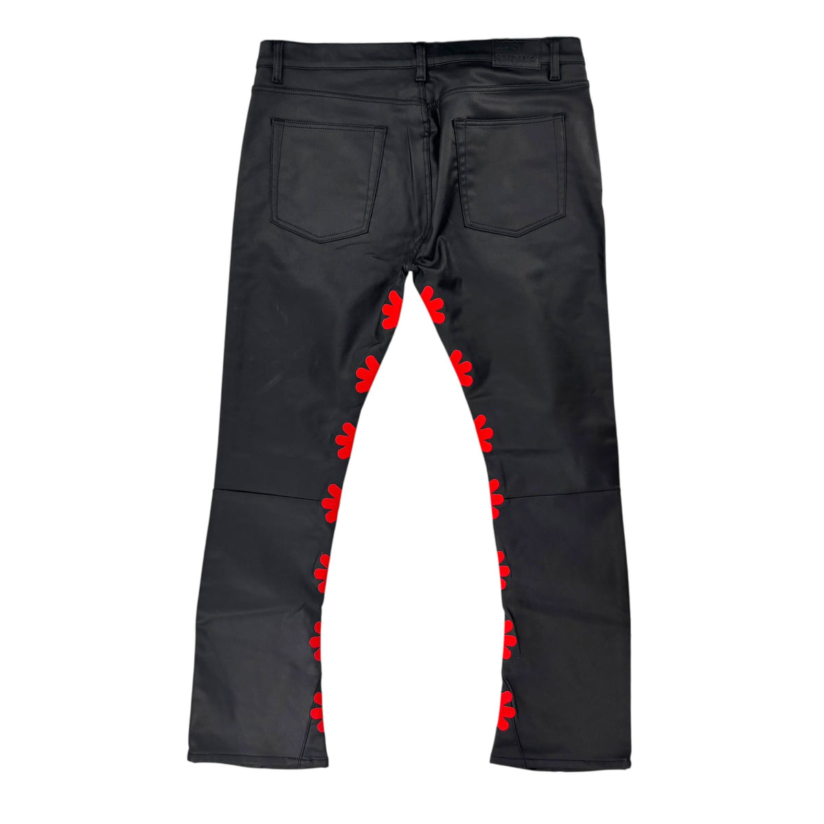 Lost Shdw Waxed Denim Black Red