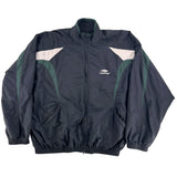 Balenciaga Track Jacket Black Green