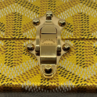 Goyard Minaudiere Trunk Bag Gold