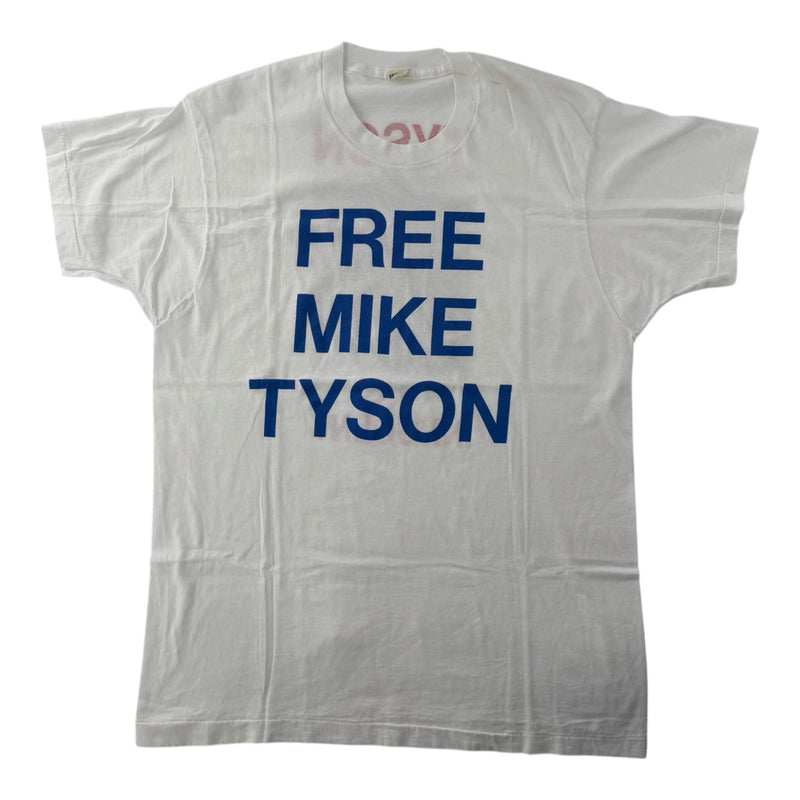 Vintage Free Mike Tyson Tee White
