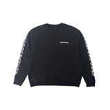 Chrome Hearts Scroll Logo Crewneck Sweatshirt