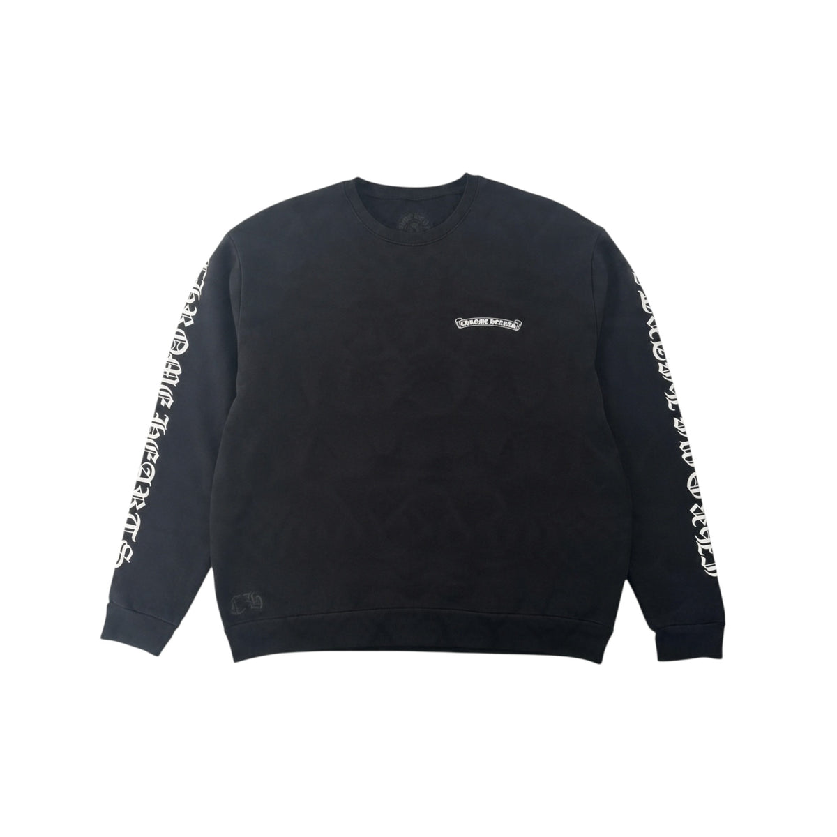 Chrome Hearts Scroll Logo Crewneck Sweatshirt