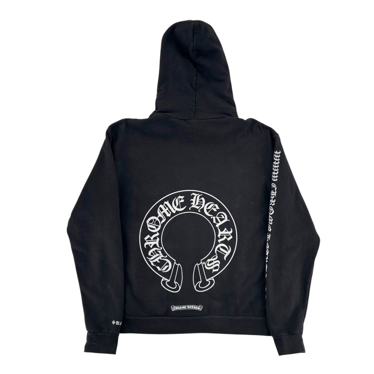 Chrome Hearts Online Exclusive Glitter Hoodie Black/Silver