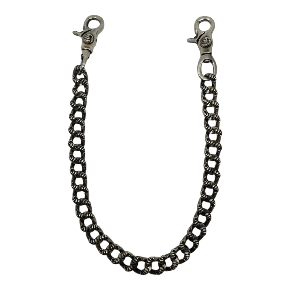 Chrome Hearts Silver Claw Cuban Wallet Chain 20"