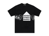 Chrome Hearts CDG Dover Street Market Scroll Logo Shirt Black