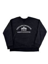 Chrome Hearts Triple Cross Hollywood Crewneck Sweatshirt Black