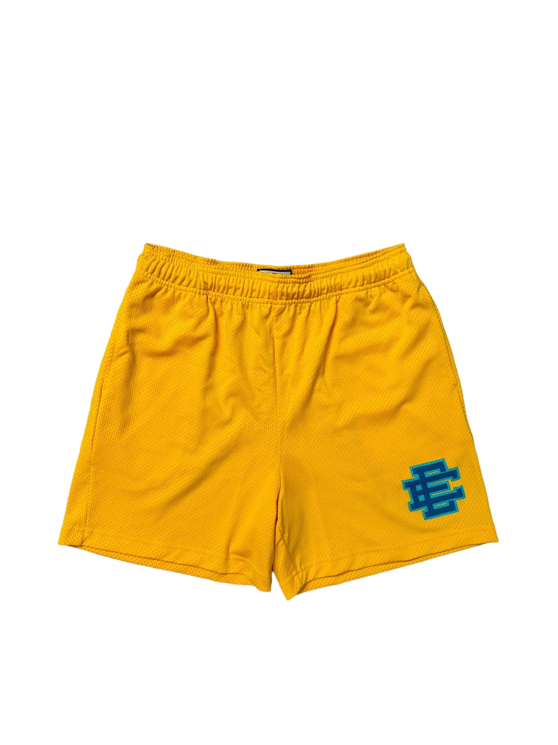 Eric Emanuel Shorts "Yellow/Teal"
