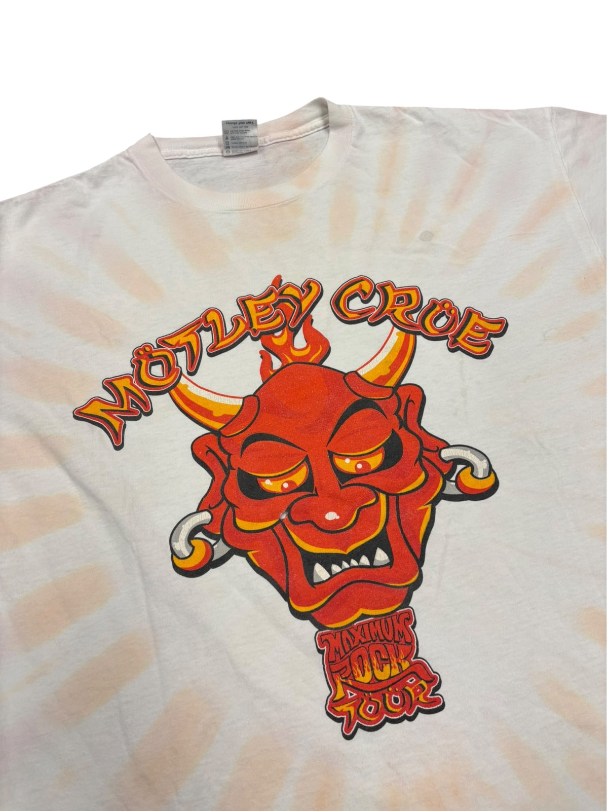 MOTLEY CRUE x MEGADETH Tour Tee