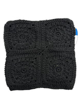 Arkyve Crochet Cat Hat Black
