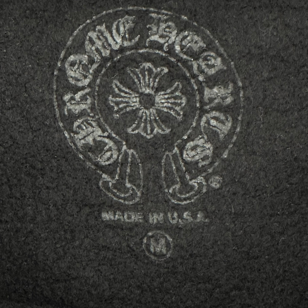 Chrome Hearts Horse Shoe Floral Hoodie Black