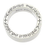 Chrome Hearts 6mm Spacer Ring Size 4.5