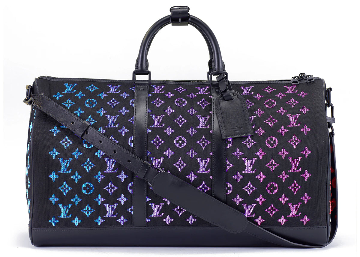 Louis Vuitton Keepall LED Monogram 50 Black
