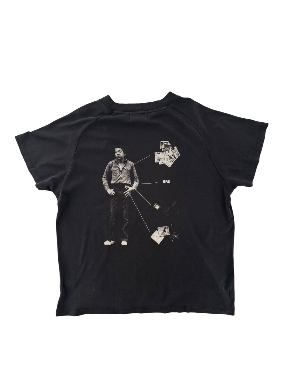 ERD Serge Raglan Tee Black