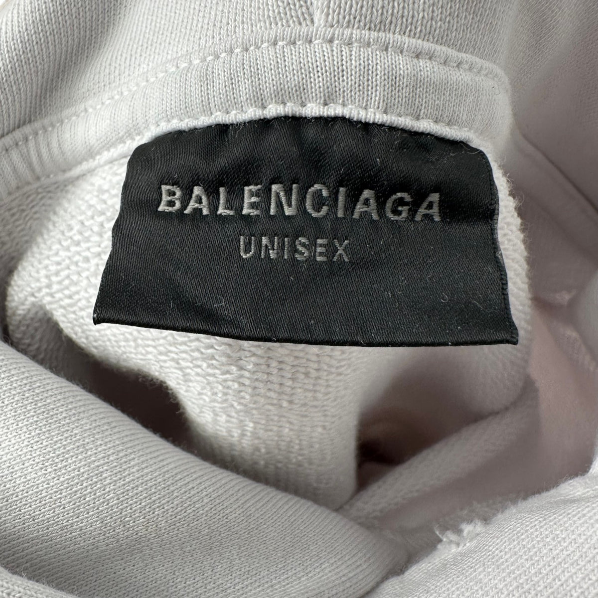 Balenciaga Tape Hoodie White