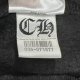 Chrome Hearts Scroll Logo Sweatpants Black
