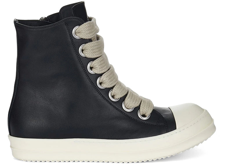 Rick Owens Wmns Jumbolace Sneaker Black Milk