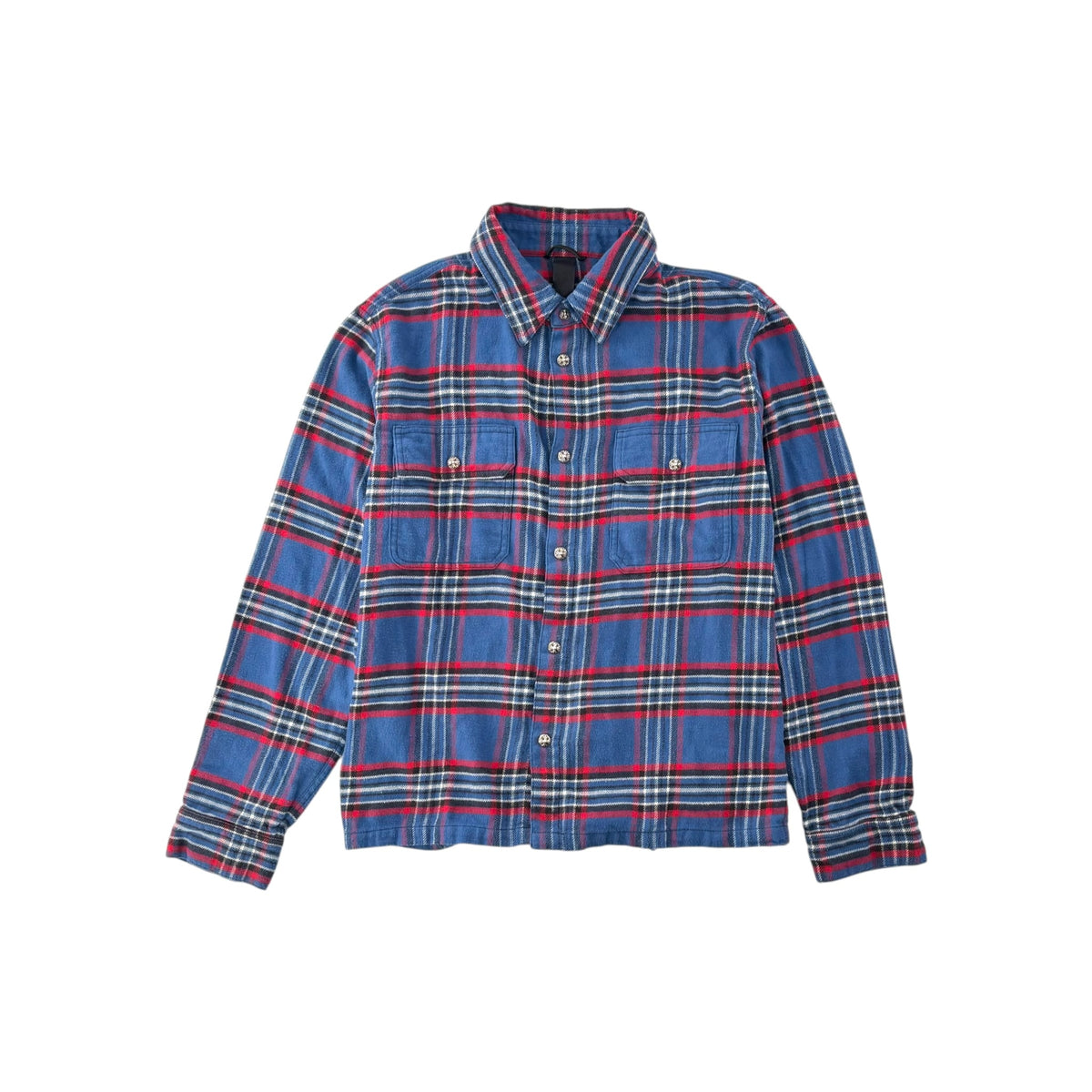 Chrome Hearts Flannel Red Blue