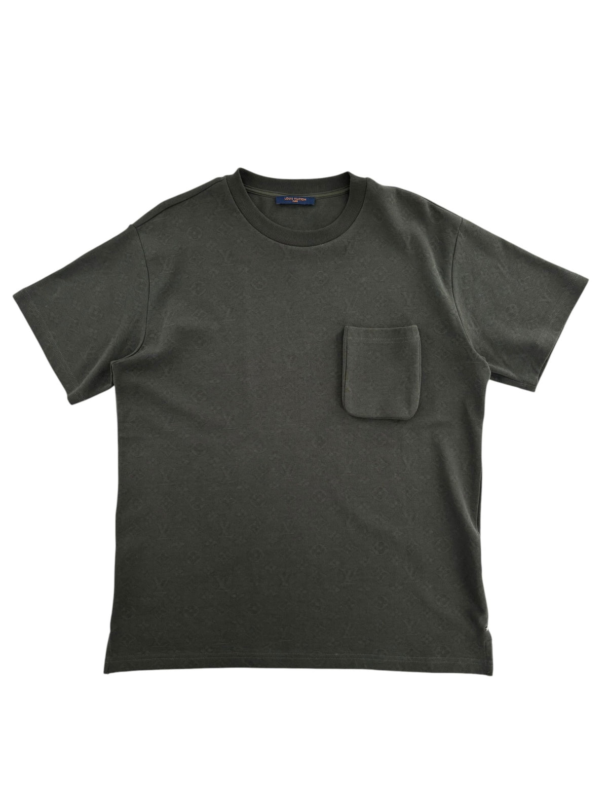 Louis Vuitton LVSE Signature 3D Pocket Monogram T-shirt Dark Khaki
