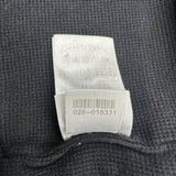 Chrome Hearts Scroll Logo Thermal Zip-Up Hoodie Black