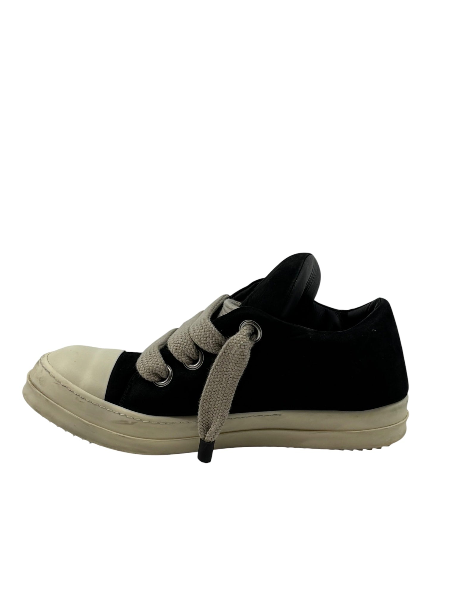 Rick Owens Padded Jumbo Lace Ramone Low Black (No Insole)