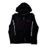 Chrome Hearts Matty Boy Zip Up Hoodie Black