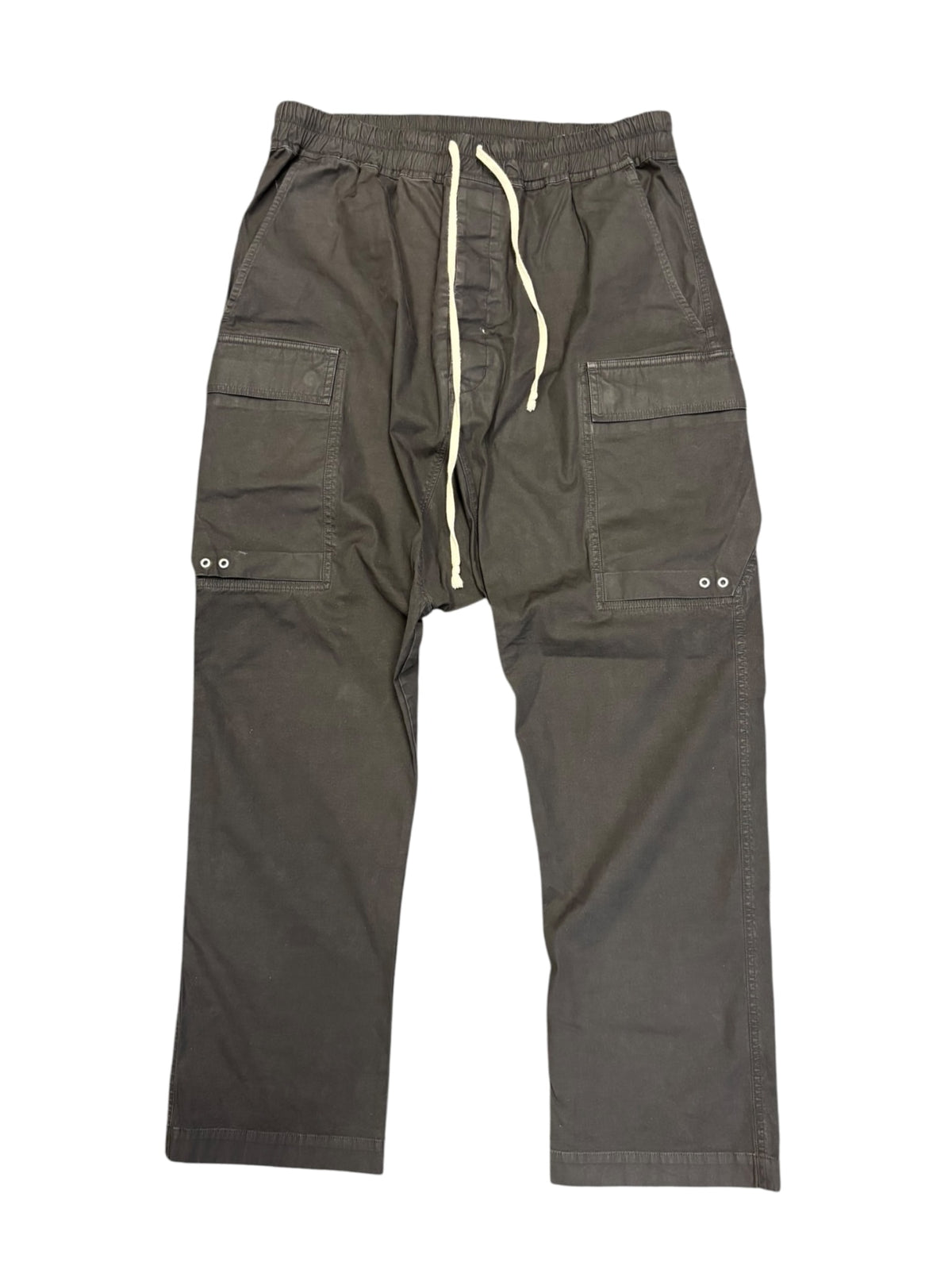 Rick Owens Cargo Cropped Pants Black