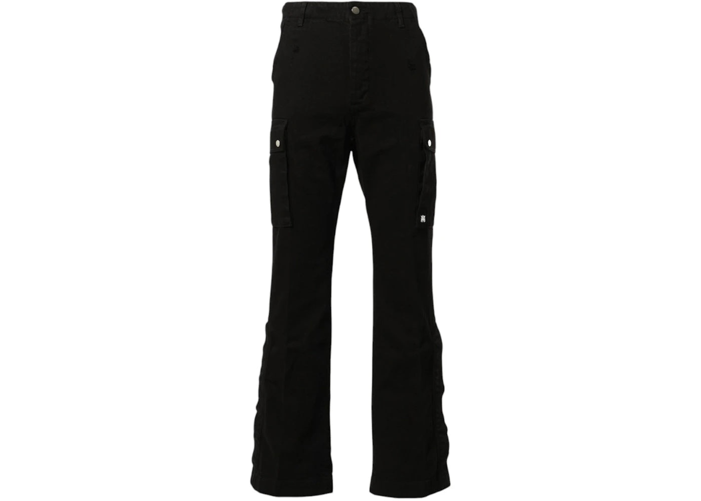 AMIRI M65 Cargo Kick Flare Leg Jeans Black