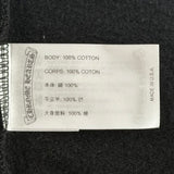 Chrome Hearts Zip Up Black Glitter