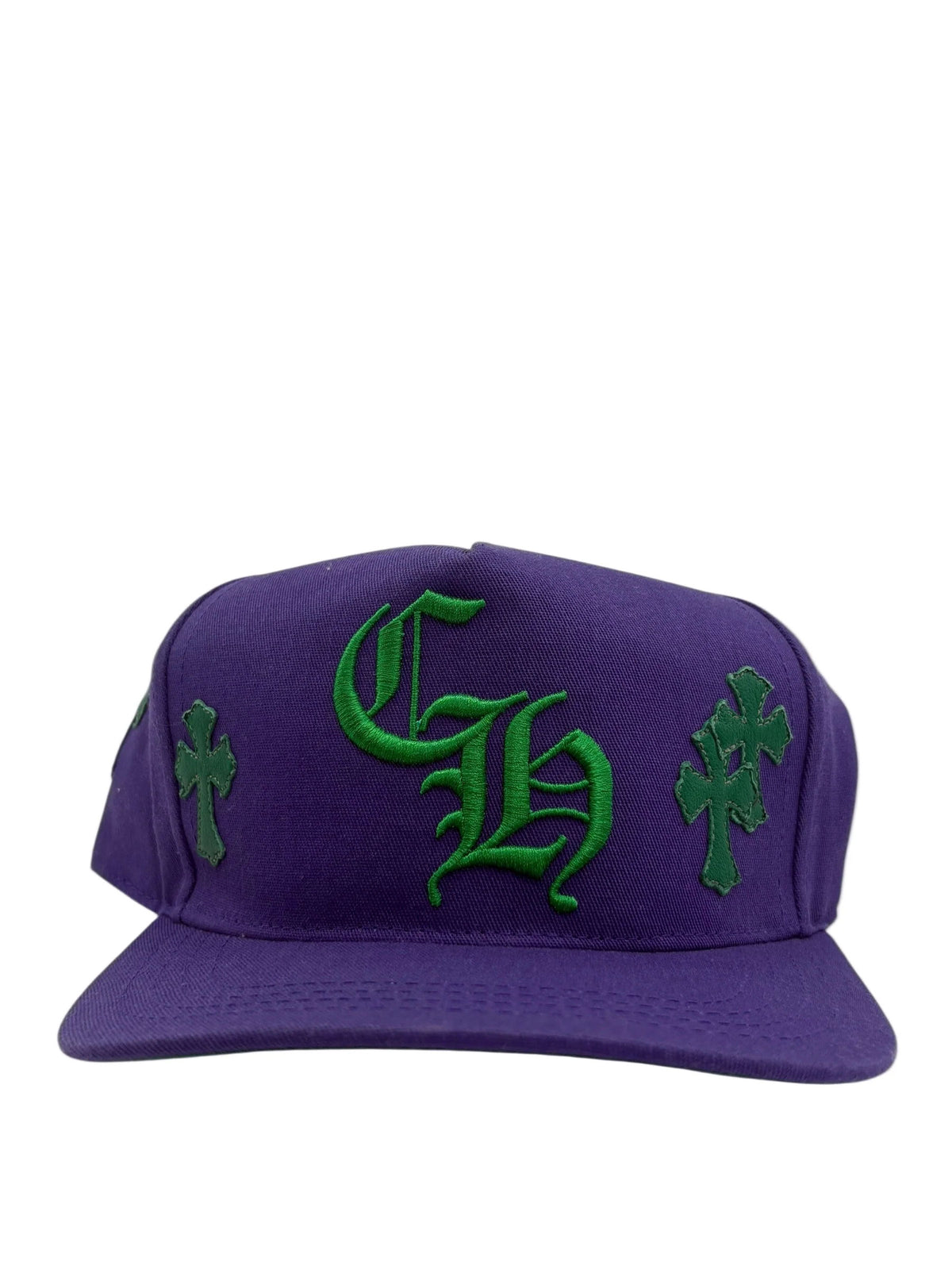 Chrome Hearts Cross Patch Hat 'Purple'