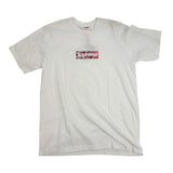 Supreme Takashi Murakami COVID-19 Relief Box Logo Tee White