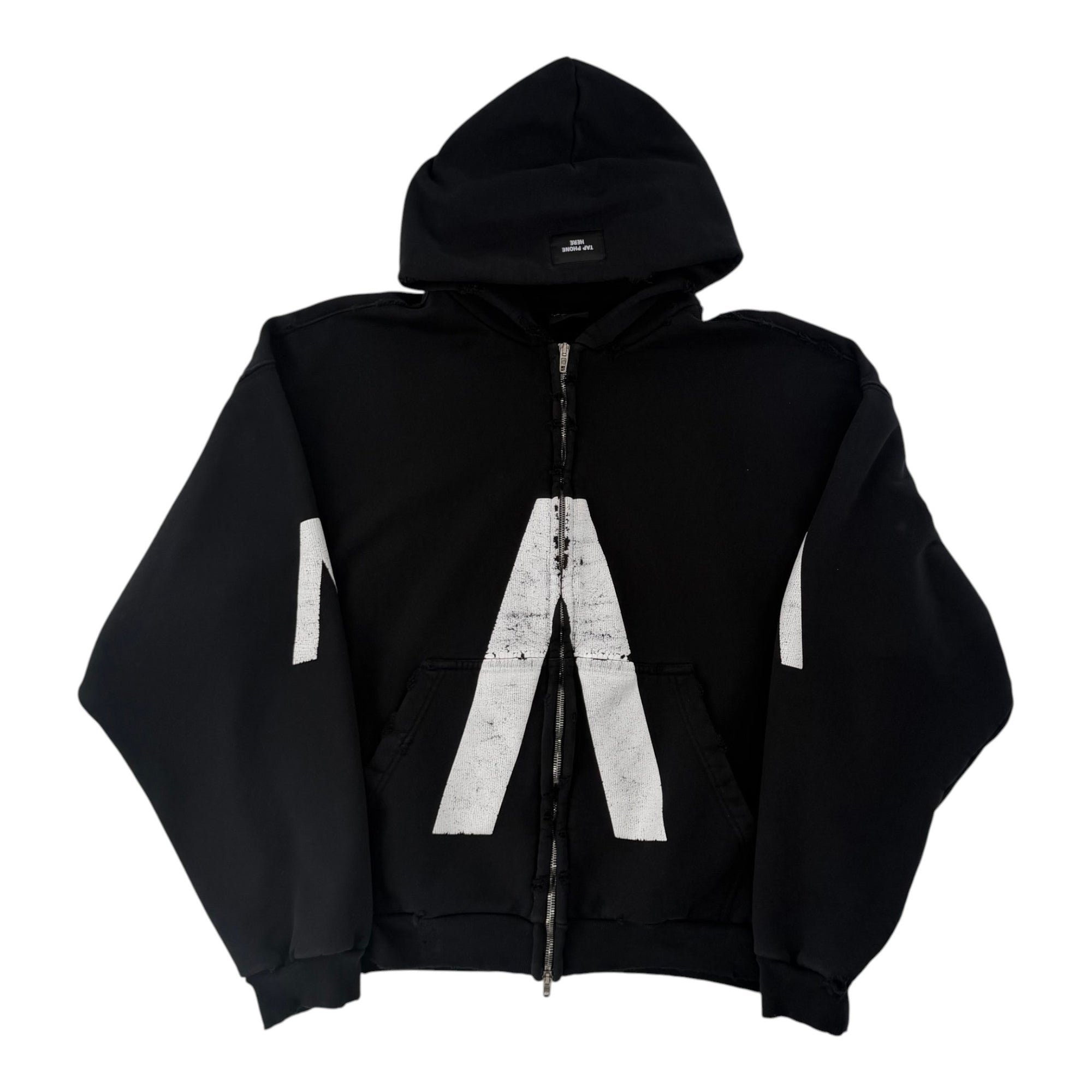 Balenciaga Music Archive Zip Up Black
