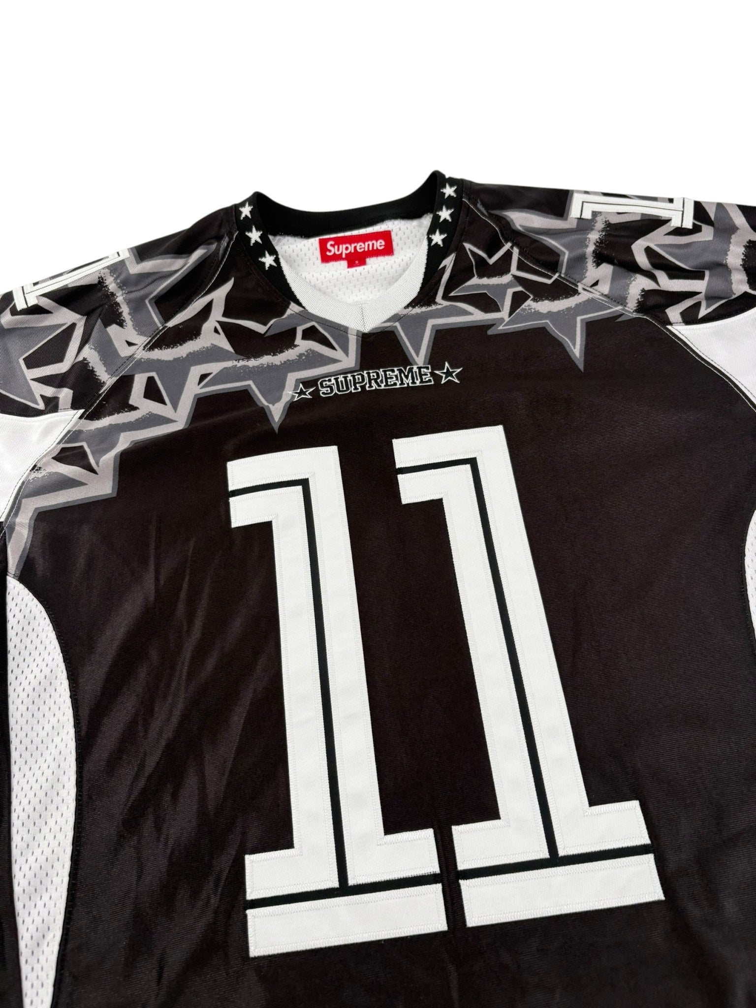 Supreme Stars Football Jersey Black