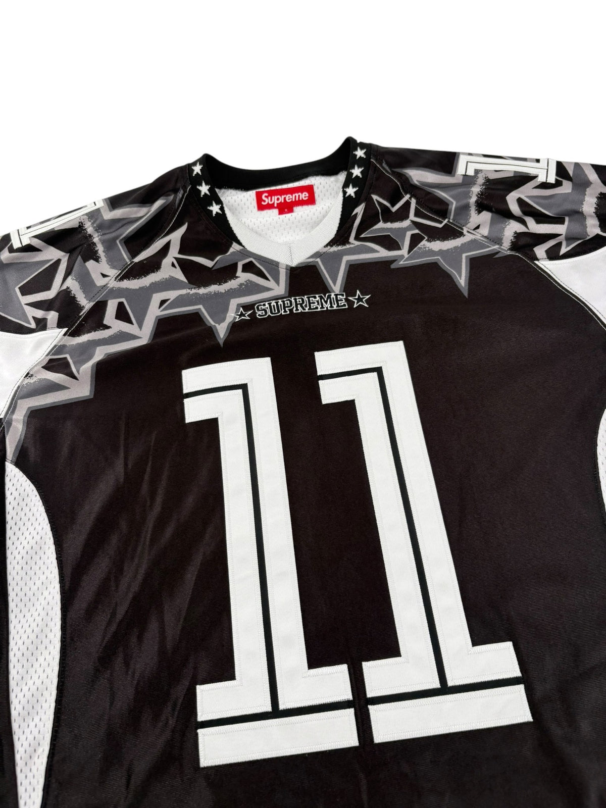 Supreme Stars Football Jersey Black