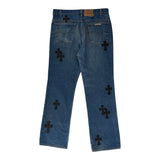 Chrome Hearts 20 Cross Patch Levi 517 Blue