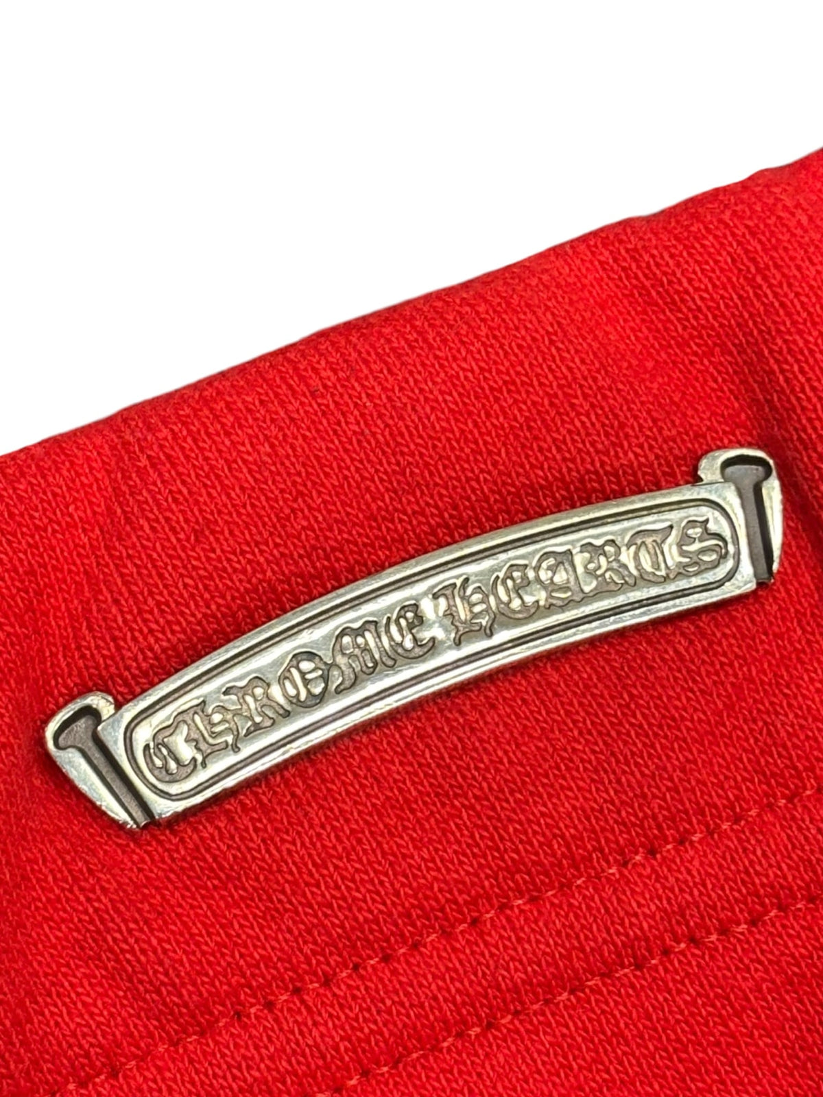 Chrome Hearts Hollywood Cross Shorts Red