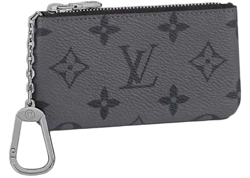 Louis Vuitton Key Pouch Monogram Eclipse Reverse