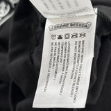 Chrome Hearts Scroll Logo Tee Black