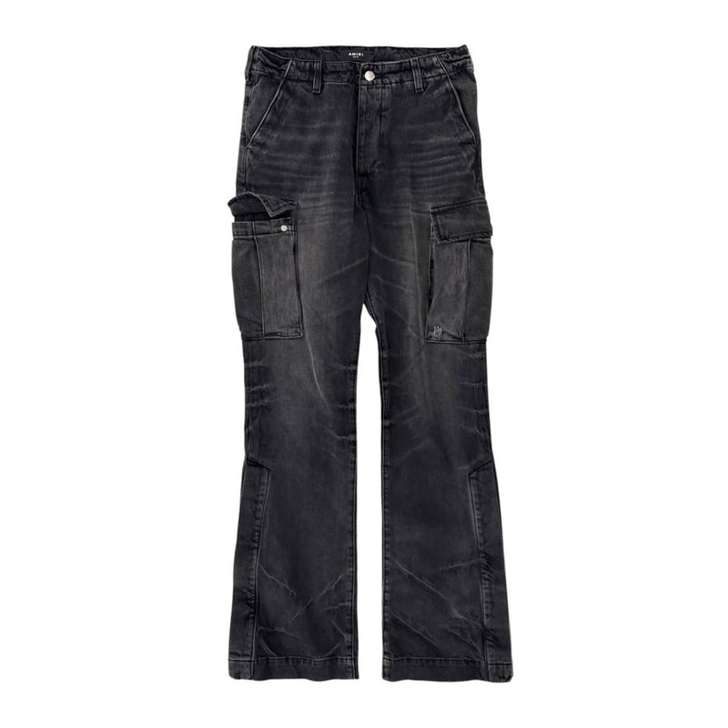 Amiri Cargo Jeans Black