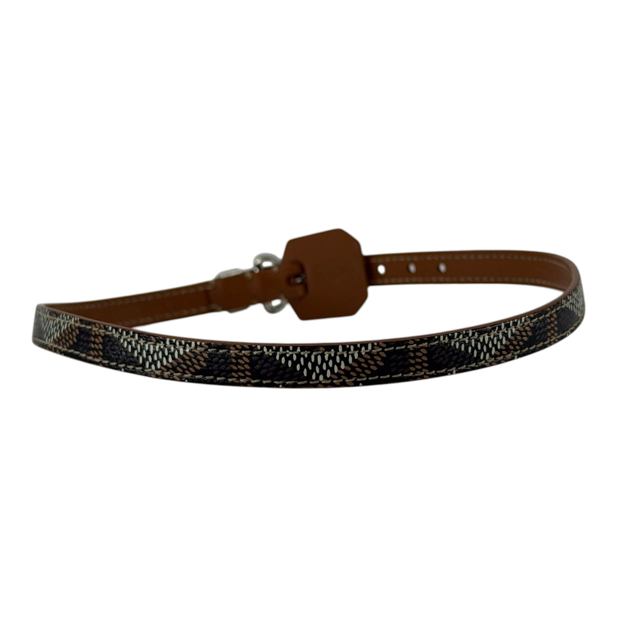Goyard Edmond Collar Accessory Brown